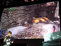 画像ギャラリー No.005のサムネイル画像 / [TGS 2010]KONAMI，「悪魔城ドラキュラ」シリーズ最新作「キャッスルヴァニア ロード オブ シャドウ」のスペシャルステージで，試遊台では見られないレアなプレイ映像を公開