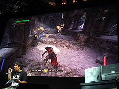 画像ギャラリー No.008のサムネイル画像 / [TGS 2010]KONAMI，「悪魔城ドラキュラ」シリーズ最新作「キャッスルヴァニア ロード オブ シャドウ」のスペシャルステージで，試遊台では見られないレアなプレイ映像を公開