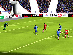 画像ギャラリー No.006のサムネイル画像 / 気分だけでもベッカムになれる。国際サッカー連盟公認の「FIFA 10」のデモ版を4GamerにUp