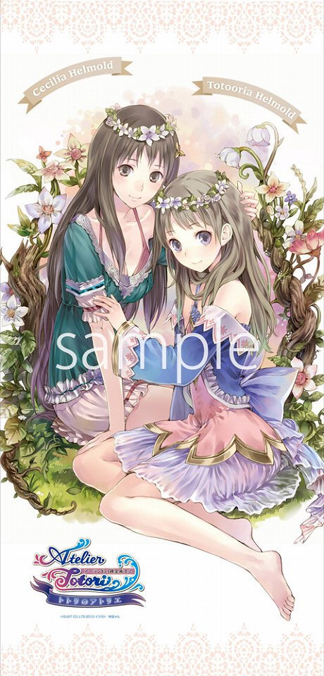 画像ギャラリー No.002のサムネイル画像 / ゲーマガが8月12日開催の「コミックマーケット80」にブース出展。縦1.2mを誇るロロナやトトリのオリジナルタペストリーほかオリジナルグッズを販売