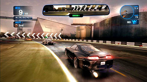 画像ギャラリー No.007のサムネイル画像 / 一味違う,斬新なレースゲーム「ブラーレーサーズ」のレビューを掲載。実車+あり得ない効果を発揮するアイテムを使いこなしてライバルを蹴散らせ