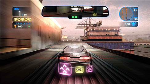 画像ギャラリー No.016のサムネイル画像 / 一味違う,斬新なレースゲーム「ブラーレーサーズ」のレビューを掲載。実車+あり得ない効果を発揮するアイテムを使いこなしてライバルを蹴散らせ
