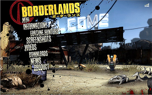 画像ギャラリー No.001のサムネイル画像 / Xbox 360版「Borderlands」の日本語公式サイトがオープン。最新ムービーも掲載された充実のコンテンツ