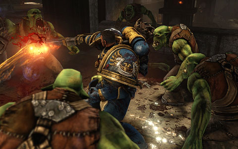 画像ギャラリー No.001のサムネイル画像 / 「Warhammer 40,000: Space Marine」の日本発売が決定。サイバーフロントより2011年内に発売