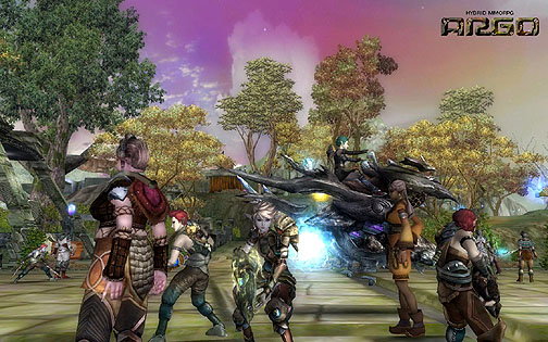 画像ギャラリー No.001のサムネイル画像 / ［G★2009］MMORPGとRTSのハイブリッドを目指す「ARGO」。mGameブースでの発表会と，注目の戦闘システムを紹介