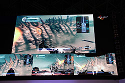 画像ギャラリー No.014のサムネイル画像 / ［TGS 2009］Co-opプレイ最大の見せ場となるEpisode 3を披露！　「ロスト プラネット 2 最新プレイアブルデモステージ」レポート