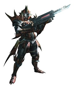 画像ギャラリー No.004のサムネイル画像 / 「ロスト プラネット 2」PS3版のコラボコスチュームはMHシリーズの“レウス装備”。これを装備してエイクリッドを“狩猟”しよう