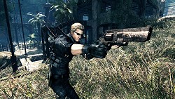 画像ギャラリー No.005のサムネイル画像 / 「ロスト プラネット 2」PS3版のコラボコスチュームはMHシリーズの“レウス装備”。これを装備してエイクリッドを“狩猟”しよう