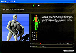 画像ギャラリー No.001のサムネイル画像 / プロレスシムの新作，「Wrestling Spirit 3」が2009年後半に登場