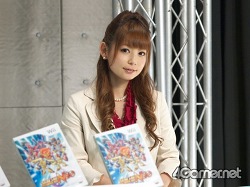 画像ギャラリー No.003のサムネイル画像 / しょこたん，4度めの「スパロボ」CM出演！　10月17日放映開始の「スーパーロボット大戦NEO」CM撮影現場リポート