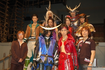 画像ギャラリー No.014のサムネイル画像 / 「戦国BASARA3」の発表も行われた，舞台「戦国BASARA」の公開ゲネプロの模様をレポート