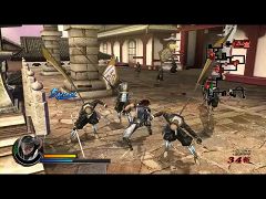 画像ギャラリー No.002のサムネイル画像 / スピーディな攻撃が持ち味。「戦国BASARA3」，“風魔小太郎”のプレイムービーを4GamerにUp。“大友宗麟”が操る妙な乗り物も必見だ