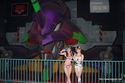 画像ギャラリー No.036のサムネイル画像 / 分析パターン,青。間違いなく“伊達”ね!? 富士急ハイランドの新アトラクション「合戦 戦国BASARA」や「EVANGELION:WORLD-実物大初号機建造計画-」を先行体験してきた
