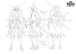 画像ギャラリー No.003のサムネイル画像 / アニメ「戦国BASARA Judge End」のスタッフ情報とキャラの設定画が公開に