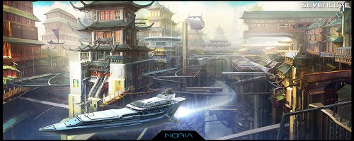 画像ギャラリー No.008のサムネイル画像 / 韓国NORIA，陸上，水上，空中でモンスターを乗りこなす“Riding Action MMORPG”「SEVENCORE」を開発中