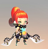 画像ギャラリー No.005のサムネイル画像 / キュートなお人形のような新種族がお披露目に「SEVENCORE」オフラインイベントレポート
