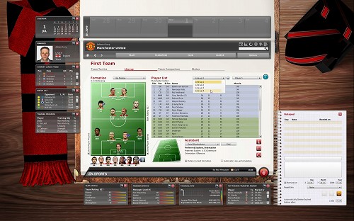 画像ギャラリー No.001のサムネイル画像 / EA,オンラインモードを搭載したサッカーチーム運営シム「FIFA Manager 10」発表