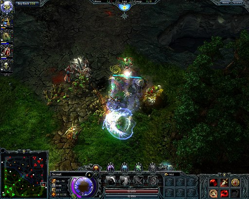 画像ギャラリー No.001のサムネイル画像 / Warcraft III用Mod「Defense of the Ancients」を強く意識したオンラインRTS「Heroes of Newerth」で，期間限定の無料プレイキャンペーンが開催中