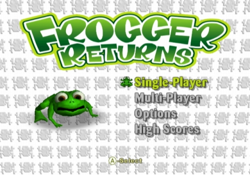 画像ギャラリー No.001のサムネイル画像 / Wiiウェア「Frogger Returns(フロッガーリターンズ)」が本日より配信