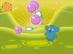 画像ギャラリー No.005のサムネイル画像 / 親子で遊べる，Wiiウェア「プーヨーとあそぼう エピソード1」