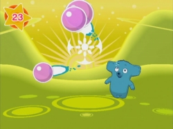 画像ギャラリー No.006のサムネイル画像 / 親子で遊べる，Wiiウェア「プーヨーとあそぼう エピソード1」