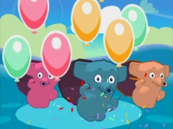 画像ギャラリー No.008のサムネイル画像 / 親子で遊べる，Wiiウェア「プーヨーとあそぼう エピソード1」