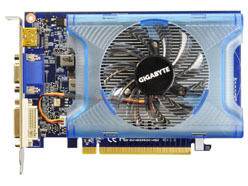 画像ギャラリー No.001のサムネイル画像 / OC仕様のGIGABYTE製GeForce GT 220カード，リンクスから登場