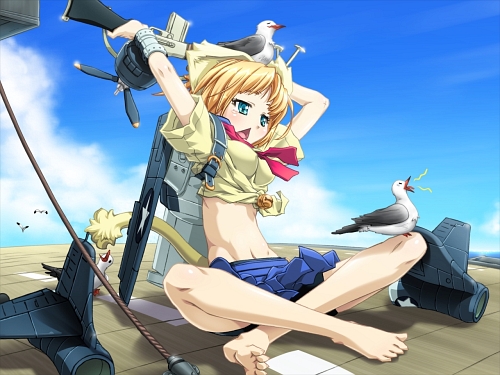 画像ギャラリー No.002のサムネイル画像 / より過激になった“鋼の乙女”達がXbox 360に参戦！「萌え萌え2次大戦（略）☆ウルトラデラックス」2009年内に発売