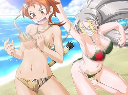画像ギャラリー No.012のサムネイル画像 / より過激になった“鋼の乙女”達がXbox 360に参戦！「萌え萌え2次大戦（略）☆ウルトラデラックス」2009年内に発売
