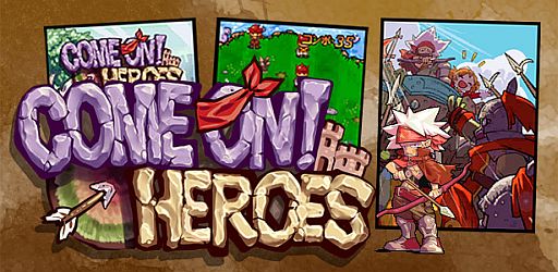 画像ギャラリー No.002のサムネイル画像 / 泥棒が姫を守るアクションSTG「Come on ! Heroes」，DSiウェアで本日配信