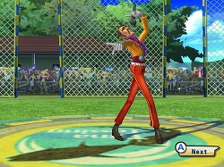 画像ギャラリー No.004のサムネイル画像 / 「珍スポーツ」に収録された3種類の競技や,登場キャラクターの一部を紹介