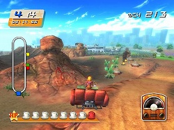 画像ギャラリー No.015のサムネイル画像 / 「珍スポーツ」に収録された3種類の競技や,登場キャラクターの一部を紹介