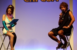 画像ギャラリー No.011のサムネイル画像 / ［TGS 2009］次元を超えて，ついに“流星”と“エグゼ”のロックマンが競演！　「ロックマン エグゼ オペレートシューティングスター」のステージイベントの模様をレポート