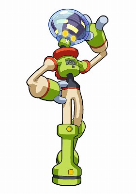 画像ギャラリー No.015のサムネイル画像 / カプコン，「ロックマン エグゼ オペレートシューティングスター」に登場する5人のキャラクターを公開