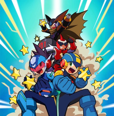 画像ギャラリー No.001のサムネイル画像 / 「ロックマン エグゼ オペレートシューティングスター」，最大6人で楽しめるDS版の新要素「ロク・コロ ロックマンスターコロシアム」を紹介
