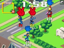 画像ギャラリー No.008のサムネイル画像 / 「ロックマン エグゼ オペレートシューティングスター」，最大6人で楽しめるDS版の新要素「ロク・コロ ロックマンスターコロシアム」を紹介