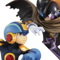 画像ギャラリー No.001のサムネイル画像 / 「ロックマン エグゼ」のロックマンとフォルテの激闘シーンをイメージしたフィギュアが12月下旬に発売決定