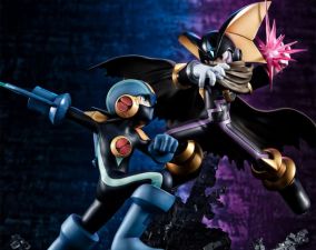 画像ギャラリー No.004のサムネイル画像 / 「ロックマン エグゼ」のロックマンとフォルテの激闘シーンをイメージしたフィギュアが12月下旬に発売決定
