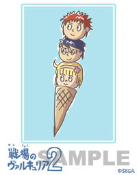 画像ギャラリー No.003のサムネイル画像 / 「戦場のヴァルキュリア2」，“学園祭”に参加してグッズを当てよう