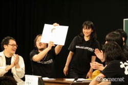 画像ギャラリー No.022のサムネイル画像 / 視聴者延べ3万人超のゲームサウンドクリエイター座談会，「『おとや』第2回 〜きみのためならなまいきだ。〜」の現場に行ってきた