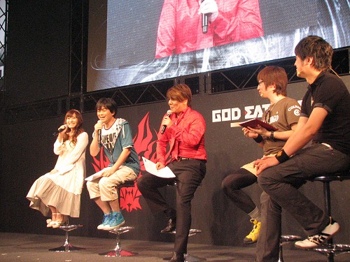 画像ギャラリー No.014のサムネイル画像 / 「GOD EATER」の新作発表に,開発者&声優トークイベントなどファンも大喜びの「GOD EATER フェス 2010」が開催