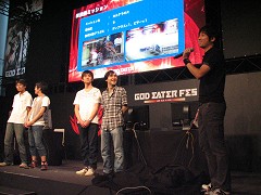 画像ギャラリー No.018のサムネイル画像 / 「GOD EATER」の新作発表に,開発者&声優トークイベントなどファンも大喜びの「GOD EATER フェス 2010」が開催