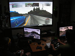 画像ギャラリー No.015のサムネイル画像 / 【西川善司】Windows 7発売記念ホームパーティで,「Forza 3」を多画面プレイした話