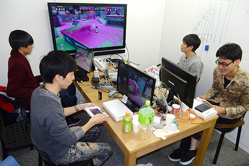 画像ギャラリー No.007のサムネイル画像 / 【西川善司】「Splatoon」ゲームパーティに再挑戦。Wii Uの思わぬ弱点があらわに?