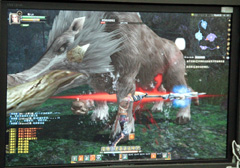 画像ギャラリー No.001のサムネイル画像 / ［CJ 2010］実は3D立体視にも対応していた「Hunter Blade」。見た目の話題ばかりが先走っているが，そのゲーム内容はいかに