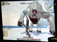 画像ギャラリー No.004のサムネイル画像 / ［CJ 2010］実は3D立体視にも対応していた「Hunter Blade」。見た目の話題ばかりが先走っているが，そのゲーム内容はいかに