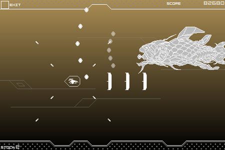 画像ギャラリー No.001のサムネイル画像 / iPhone用「SPACE INVADERS INFINITY GENE」で横画面モード追加などのアップデート実施。ダライアスなどとコラボした追加コンテンツパック発売