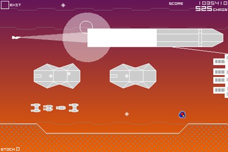 画像ギャラリー No.003のサムネイル画像 / iPhone用「SPACE INVADERS INFINITY GENE」で横画面モード追加などのアップデート実施。ダライアスなどとコラボした追加コンテンツパック発売