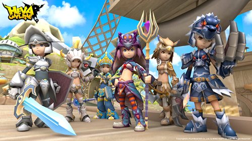 画像ギャラリー No.001のサムネイル画像 / ゲームオン，韓国Windysoftが開発/運営中のMMORPG「HEVA Online（仮）」の，日本国内独占ライセンスを締結