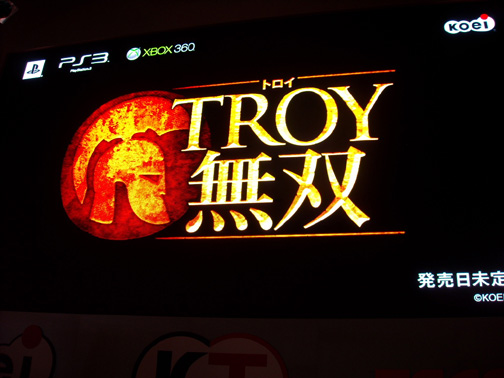 画像ギャラリー No.013のサムネイル画像 / ［TGS 2009］ブースレポート：コーエー編――「TROY無双」「TRINITY Zill O'll Zero」そしてさらに謎の超期待の新作の特報が